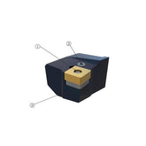 Rough-Boring BRB-SN-P Series Cartridge  BPRB-CA-SN12-P  BPRB-CA-SN15-P - Big-tools Industrial Supply Tools for Metal Cutting